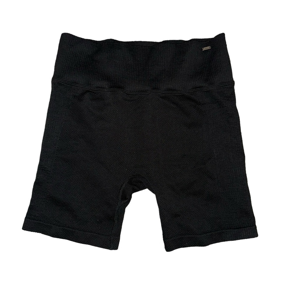 Victoria’s Secret Active PINK Textured Biker Short Black Women’s Medium